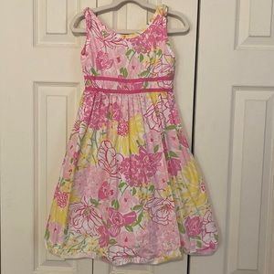 Vintage Lilly Pulitzer girls sun dress size 7